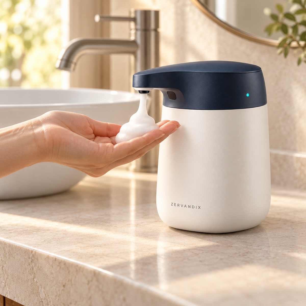 Zervandix PureFlow Touchless Soap Dispenser