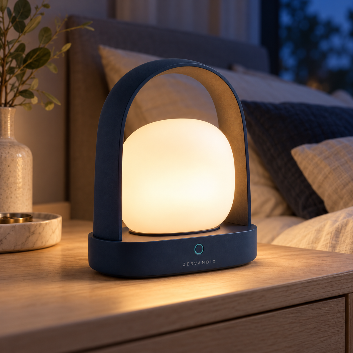 Zervandix ArcGlow Ambient Table Lamp
